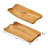 Zuzia 2 Piece Solid Wood Floating Shelf-666765355