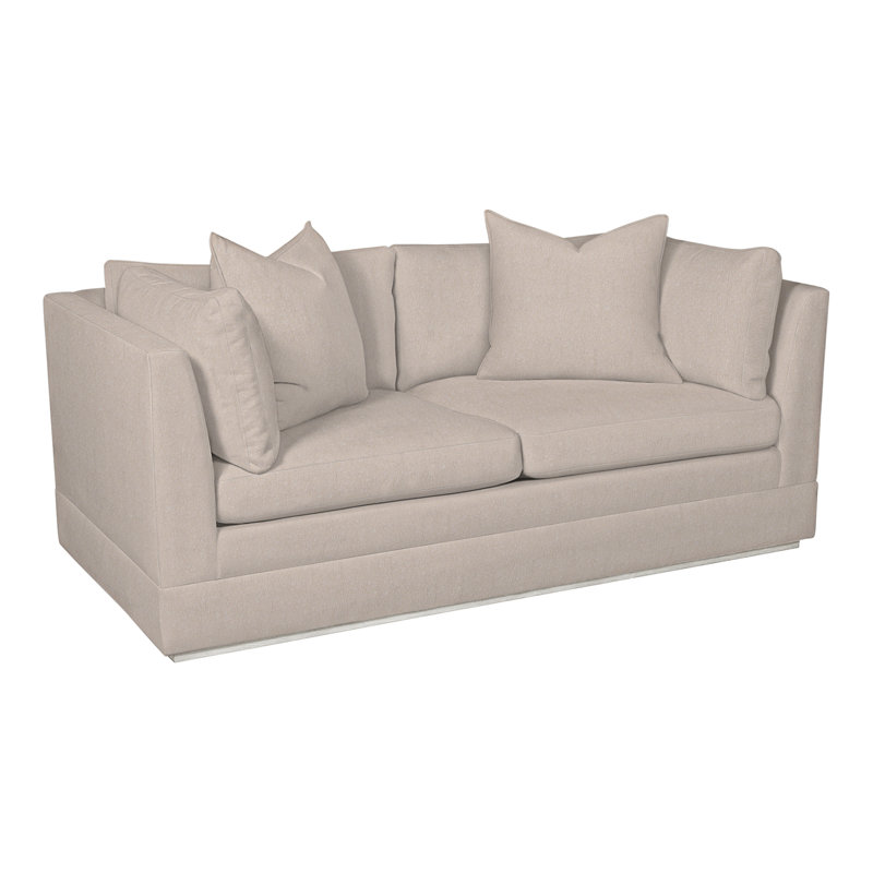 Thom Filicia Home 70.5'' Square Arm Loveseat, Casa Blanca, Jiggles Fawn