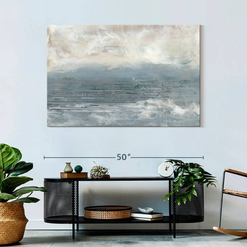 Avery Pale Blue I, 32" H x 48" W