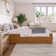 Solid Wood Platform Storage Bed