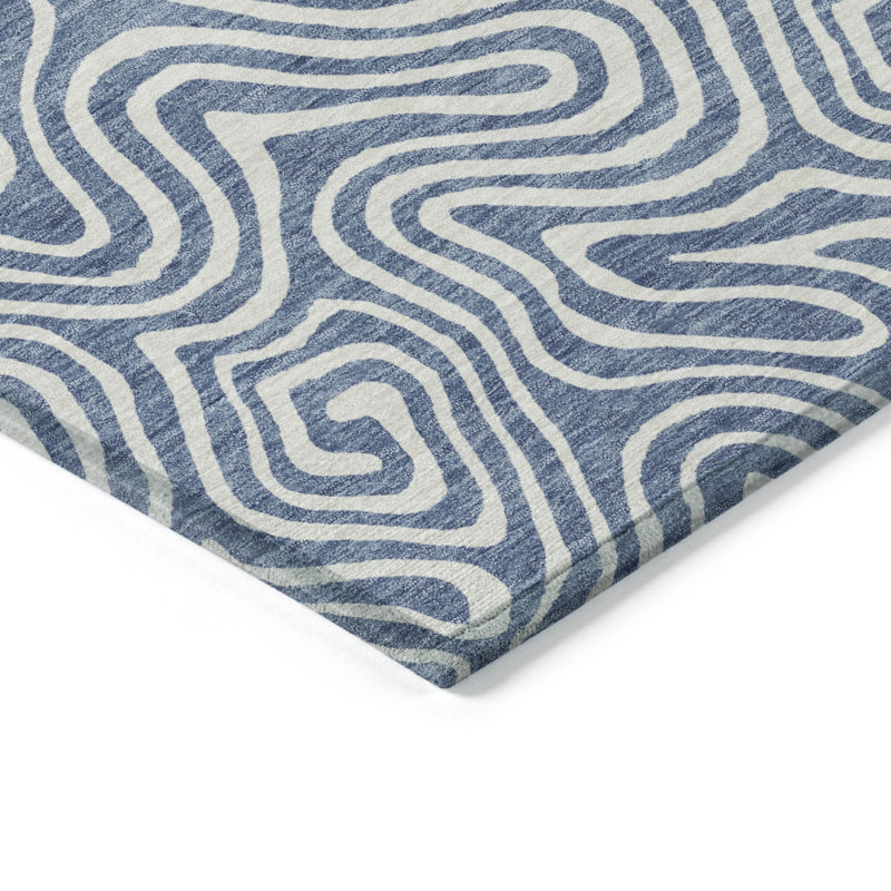  Machine Washable Indoor/Outdoor Chayden ACN1030 Rug, Rectangle 9' x 12'