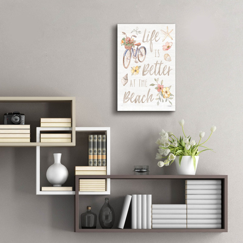 Art mural en verre épique «Coastal Cottage 9» par Silvia Vassileva, 16 po x 24 po, H 24 po x l 16 po