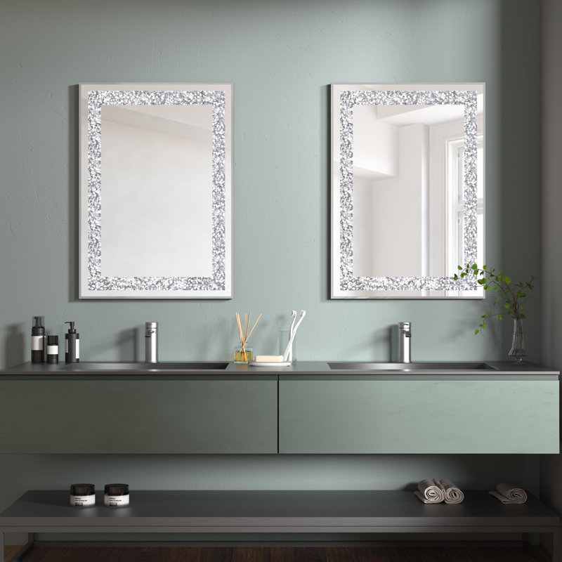 Miroir décoratif mural Davaunte, 35,2 po x 23,4 po