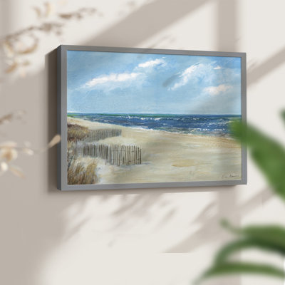 Beach Fences - Reproduction encadrée - Restickable