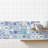 4'' W x 4'' L PVC Peel and Stick Field Tile