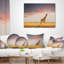 Simple girafe dans la savane - Coussin imprimé animal-29891405-29891402