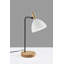 Lampe de bureau en bois Clairmont