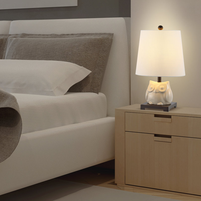 Litherland Table Lamp, Antique White