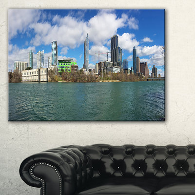 " Austin Skyline On Sunny Day "