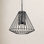 Arctic Single - Light Dimmable LED Geometric Chandelier