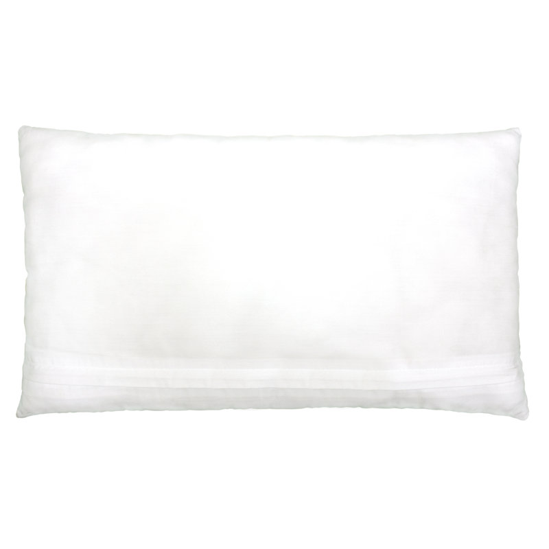 Floral Cotton Pillow Cover, Blue