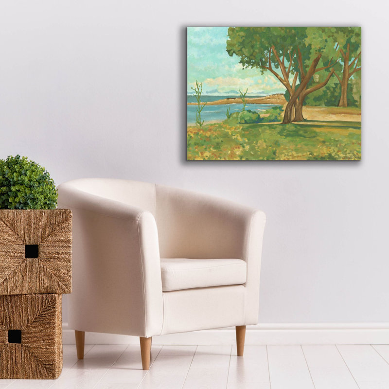  «Mini Western Vista 3» par Chariklia Zarris, art mural sur toile, 34 po x 26 po, H 26 po x l 34 po