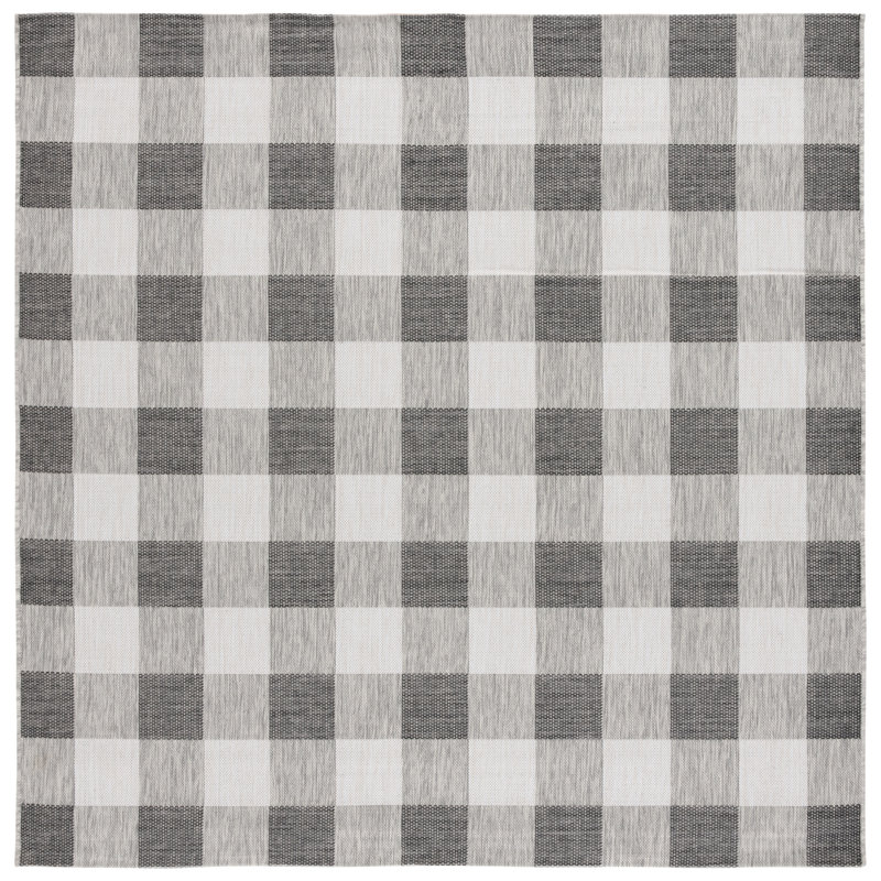 Tapis d'intérieur / extérieur Teola, Carré 6 pi 7 po