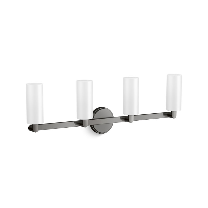 Crue Four-Light Sconce, Satin