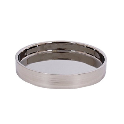 Winston Porter Lemay Nickel Plated Tray