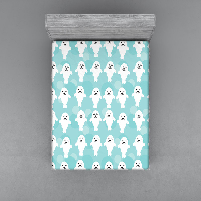 Microfiber Jersey Knit Fitted Sheet, European Kingsize (160 x 200cm)