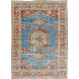 Antique One Of A Kind One-of-a-Kind 9'6" X 12'10" Hand Knotted Area Rug