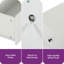 60cm Single Bathroom Vanity Base Only