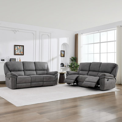 Fabric Reclining Sofa