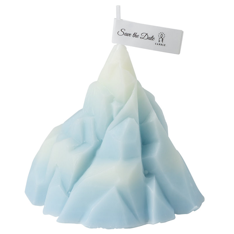  HOME Iceberg Scented Candle, Blue