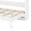 Lit escamotable minimaliste se pliant dans une armoire-225190556