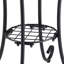 Table d'appoint de patio avec tablette Fenske-1618583321
