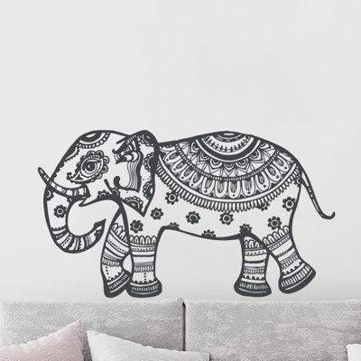Décalcomanie murale murale éléphant