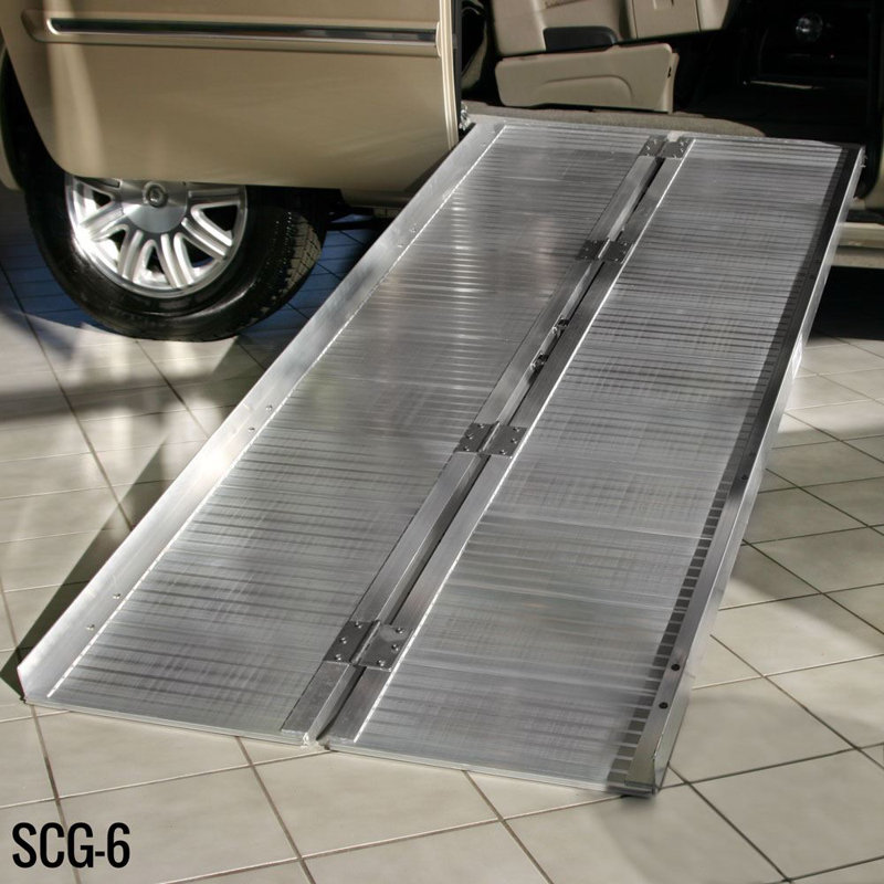 Rampe portative 2 po Silver Spring, H 1,25 po x l 30 po x P 72 po