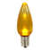 0.9 Watt Equivalent C9 E17/Intermediate Dimmable LED Bulb