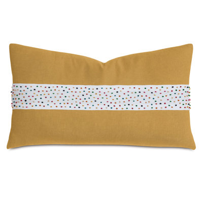 Linen Lumbar Rectangular Pillow Cover & Insert