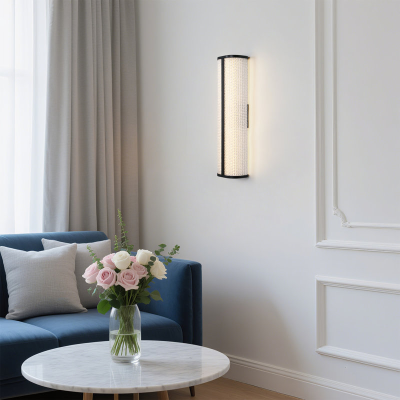 23.6”H Dimmable LED Wall Sconce Hardwired