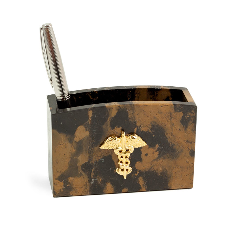 Tasse pour stylo en marbre Haverly
