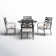 Round 4 - Person 47'' Long Dining Set With Cushions
