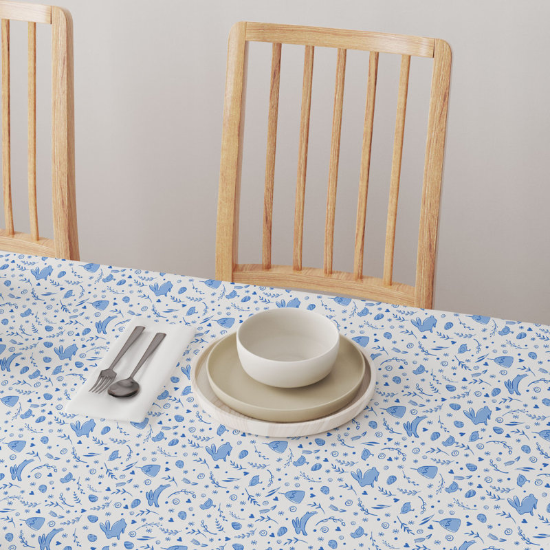 Mickel Geometric Tablecloth, 104" L x 60" W