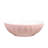 16" Round Ceramic Vessel Bathroom Sink – Modern Textured Bowl Design in Vintage Rose-120152499