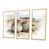 Toile naturelle avec cadre flottant