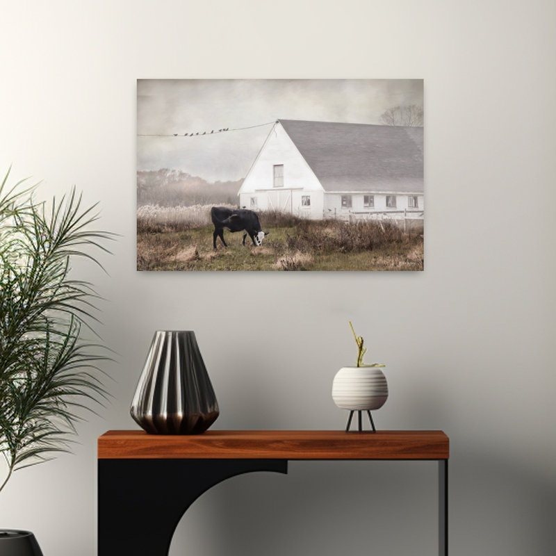 Paysage de vache Barnyard Bliss, H 16 po x l 24 po
