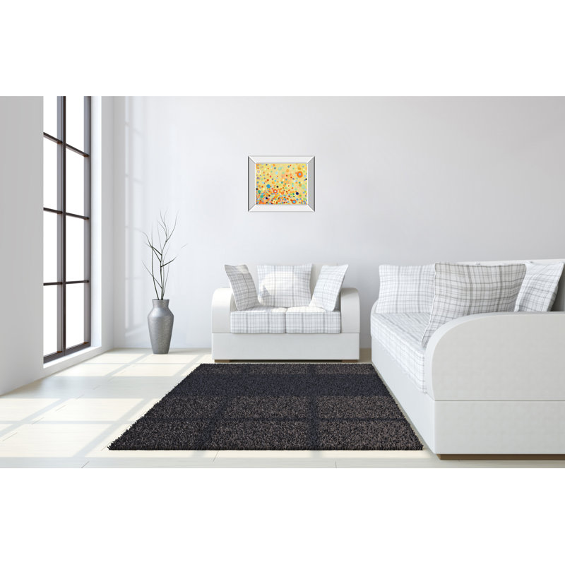 Art mural Joyful Bubble Burst - 22 po x 26 po - Cadre en miroir