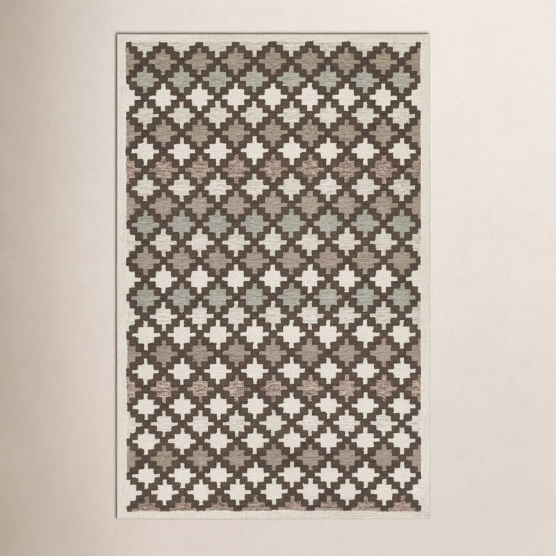 Tapis en laine touffeté à la main Abbott, Rectangulaire 2 pi x 3 pi