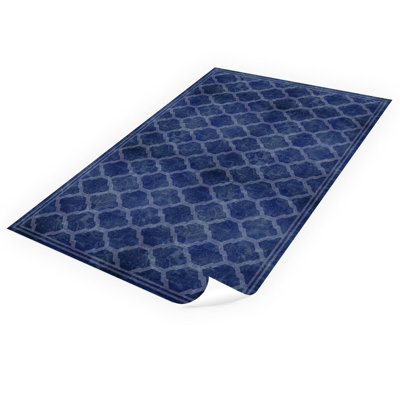 Dillman Non-Slip Geometric Indoor Doormat