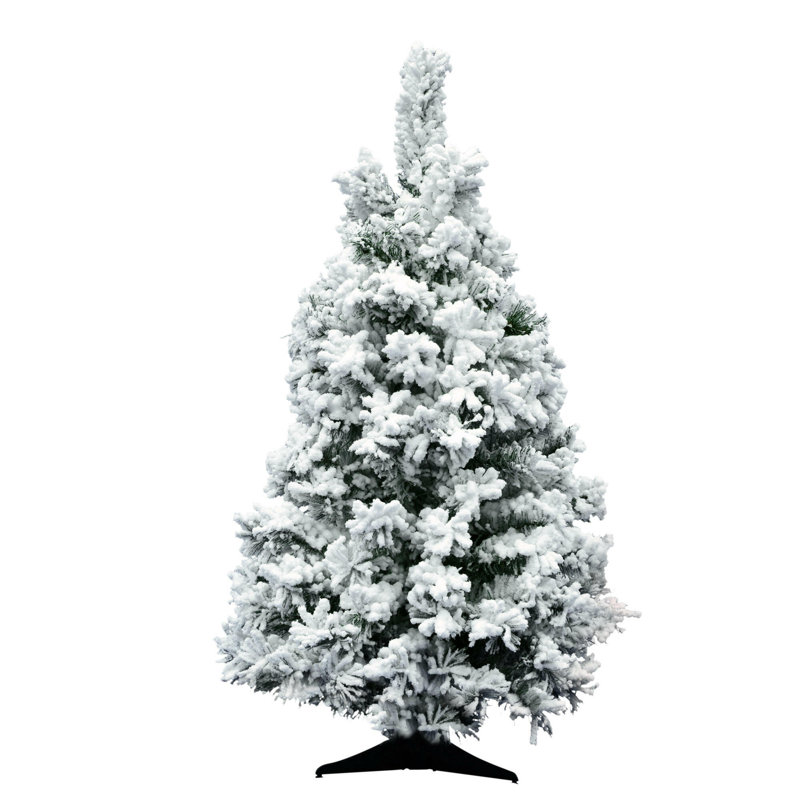 Arbre de Noël artificiel blanc 3 pi avec base Pfeiffer