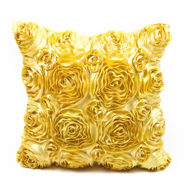 Housse et insert de coussin carré rose