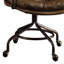 Fauteuil de direction pivotant en cuir Will-591981636