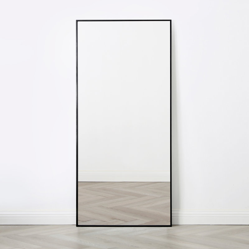 Nasly Metal Rectangle Mirror, 180cm H x 80cm W