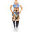 No Pattern Bib Apron