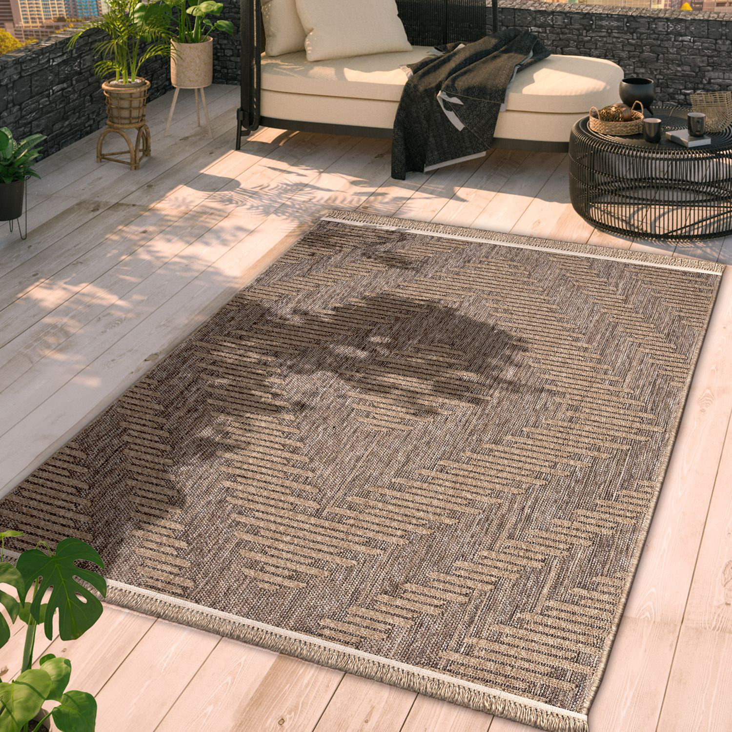 Union Rustic Rectangle Kysyn Indoor/Outdoor Area Rug & Reviews | Wayfair