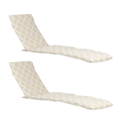 Harbour Housewares - Master Sun Lounger Cushions