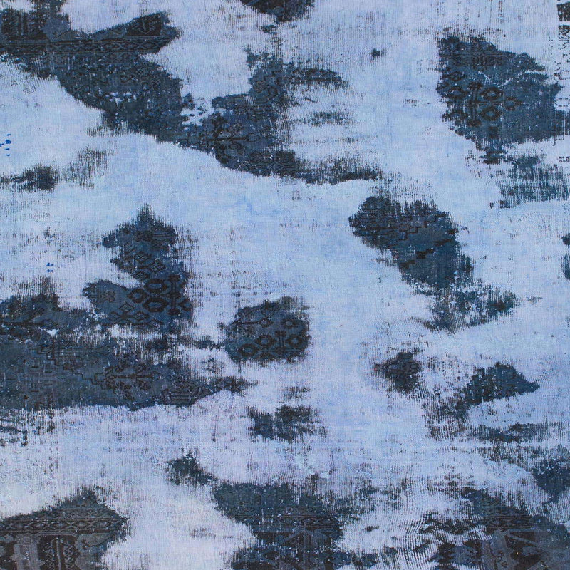 Tapis abstrait moderne 1125, Carré 8 pi
