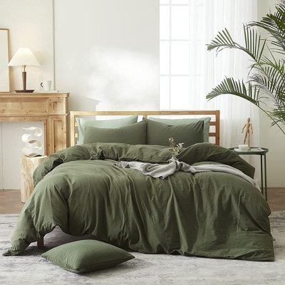 Ensemble d'édredon 3 pièces Nayoroom Boho Farmhouse