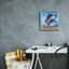  «Destin» par Jim Baldwin, art mural sur toile, 12 po x 12 po